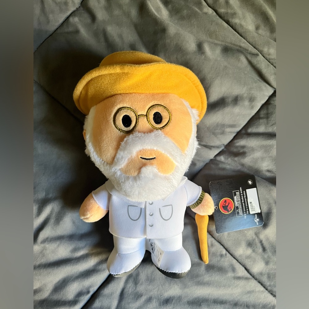 9.5” Universal Studios Jurassic Park Dr. John Hammond Cutie Plush Toy
